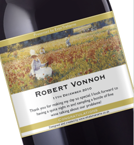 Robert Vonnah - Wine Label