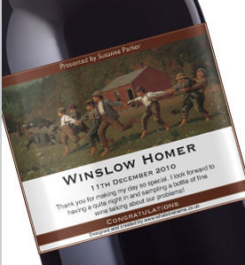 Winslow Homer - Wine Label