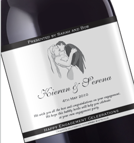 Kiss the bride - Wine Label