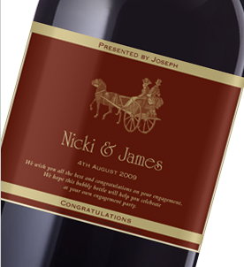 Horse and Carriage - Wine Label