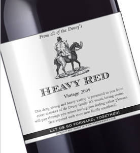 Heavy Rider - Wine Label