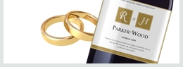 Wedding Wine and Champagne Labels